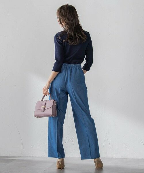 Viaggio Blu / ビアッジョブルー ニット・セーター | ケープ付き5wayニット | 詳細9