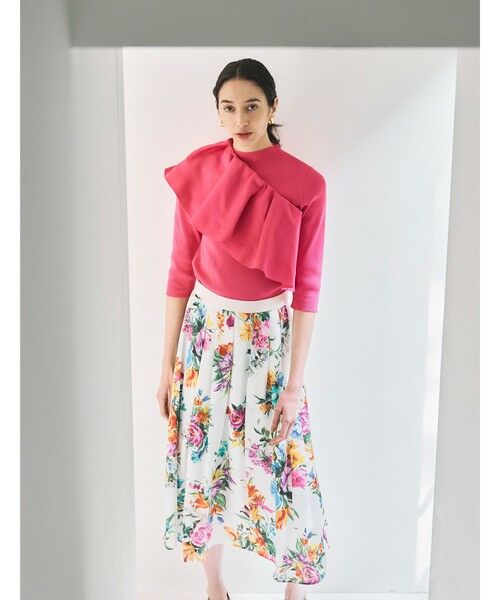 Viaggio Blu / ビアッジョブルー ニット・セーター | ケープ付き5wayニット | 詳細19