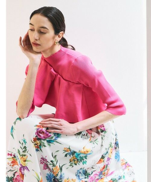 Viaggio Blu / ビアッジョブルー ニット・セーター | ケープ付き5wayニット | 詳細20