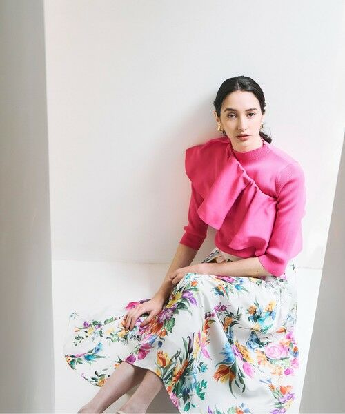 Viaggio Blu / ビアッジョブルー ニット・セーター | ケープ付き5wayニット | 詳細21