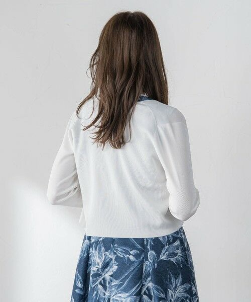 Viaggio Blu / ビアッジョブルー カーディガン・ボレロ | LUCINDAニットボレロ | 詳細4