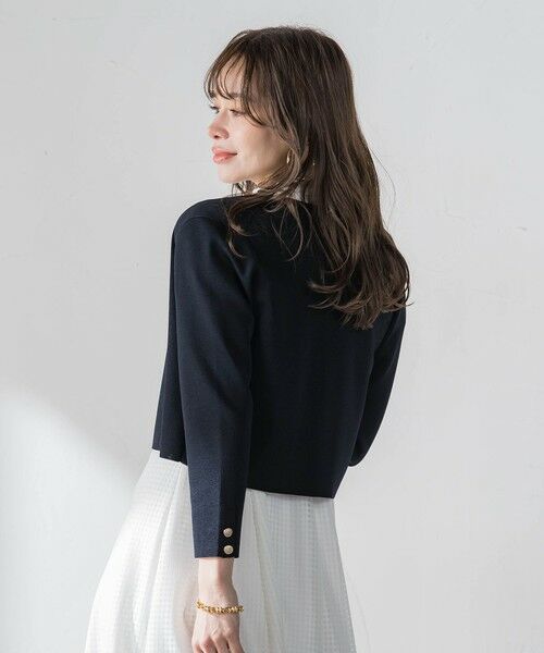 Viaggio Blu / ビアッジョブルー カーディガン・ボレロ | LUCINDAニットボレロ | 詳細16