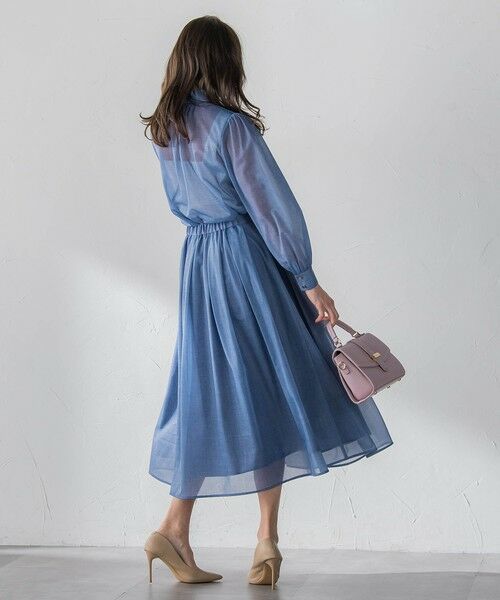 Viaggio Blu / ビアッジョブルー シャツ・ブラウス | 【カタログ掲載】オーガンジーデニムブラウス | 詳細23