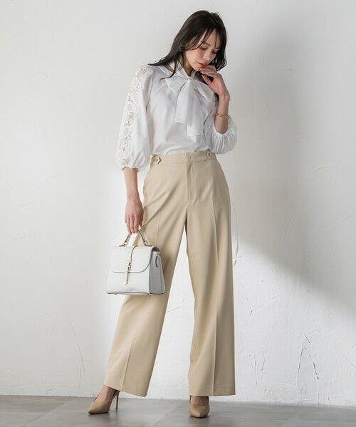 Viaggio Blu / ビアッジョブルー シャツ・ブラウス | 袖レースブラウス | 詳細11