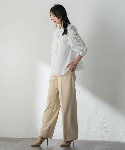 Viaggio Blu / ビアッジョブルー シャツ・ブラウス | 袖レースブラウス | 詳細6