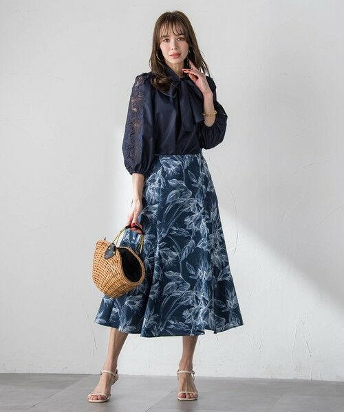 Viaggio Blu / ビアッジョブルー シャツ・ブラウス | 袖レースブラウス | 詳細17