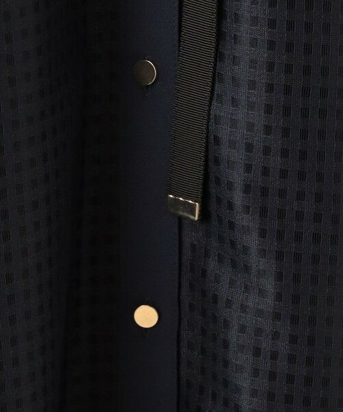 Viaggio Blu / ビアッジョブルー ロング・マキシ丈ワンピース | ラッセルレースチェックワンピース | 詳細22