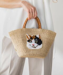 Viaggio Blu / ビアッジョブルー その他小物 | 【VIOLAd'ORO】キャット刺繍かごバック