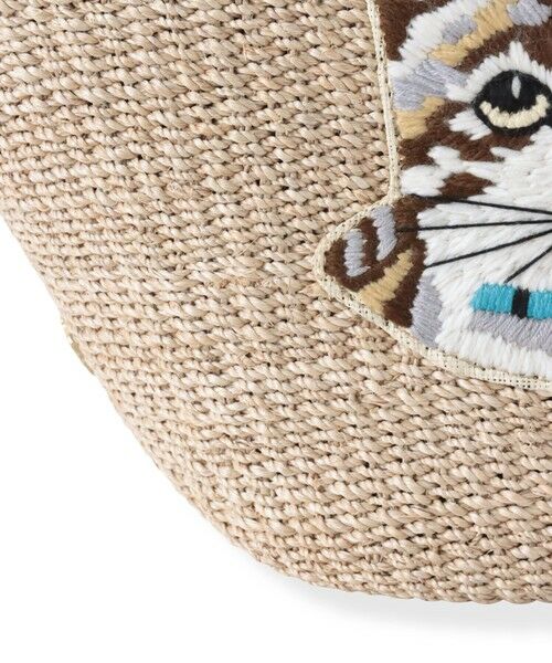 Viaggio Blu / ビアッジョブルー その他小物 | 【VIOLAd'ORO】キャット刺繍かごバック | 詳細12