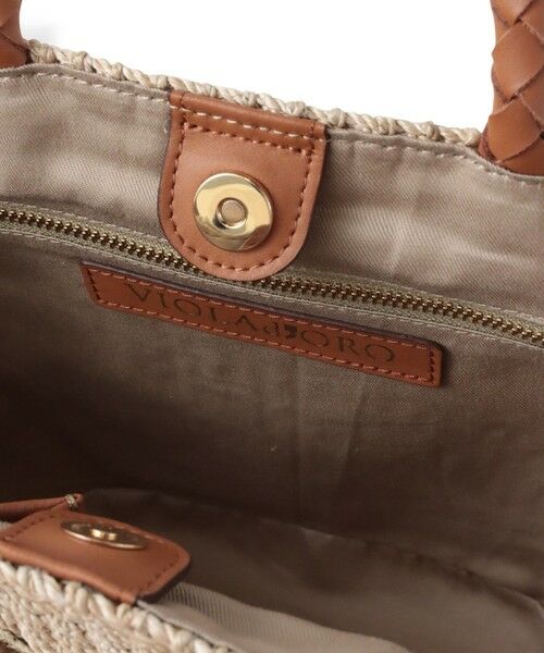 Viaggio Blu / ビアッジョブルー その他小物 | 【VIOLAd'ORO】キャット刺繍かごバック | 詳細21