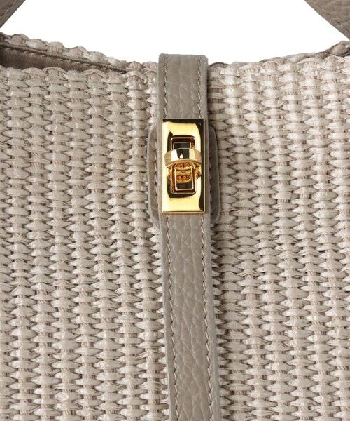 Viaggio Blu / ビアッジョブルー その他小物 | 【VIOLAd'ORO】イタリアンラフィアシート 2WAYトートバッグ | 詳細6