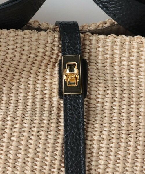 Viaggio Blu / ビアッジョブルー その他小物 | 【VIOLAd'ORO】イタリアンラフィアシート 2WAYトートバッグ | 詳細8