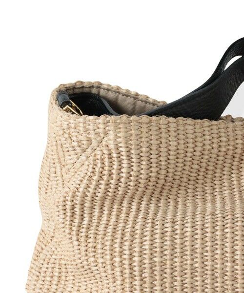 Viaggio Blu / ビアッジョブルー その他小物 | 【VIOLAd'ORO】イタリアンラフィアシート 2WAYトートバッグ | 詳細9