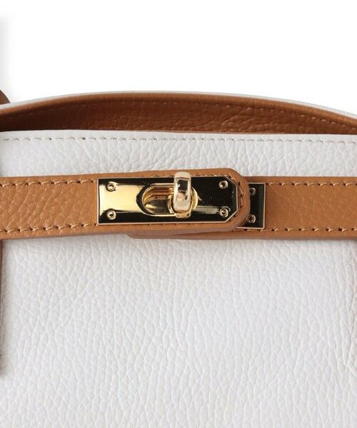 Viaggio Blu / ビアッジョブルー その他小物 | 【BEVINI】 レザーコンビトートバッグ | 詳細15