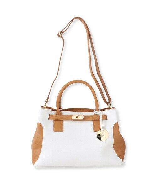 Viaggio Blu / ビアッジョブルー その他小物 | 【BEVINI】 レザーコンビトートバッグ | 詳細16