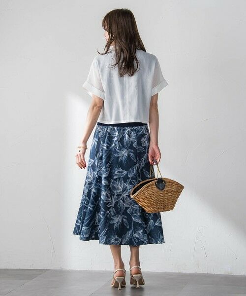 Viaggio Blu / ビアッジョブルー テーラードジャケット | シアーショートジャケット | 詳細5