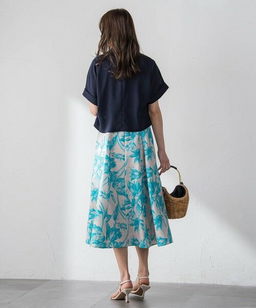 Viaggio Blu / ビアッジョブルー テーラードジャケット | シアーショートジャケット | 詳細13