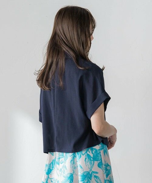 Viaggio Blu / ビアッジョブルー テーラードジャケット | シアーショートジャケット | 詳細9