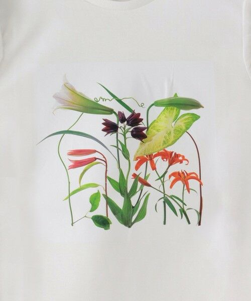 Viaggio Blu / ビアッジョブルー カットソー | 【KEITA KAWASAKI × Viaggio Bluコラボ】袖チュールプリントTシャツ | 詳細29