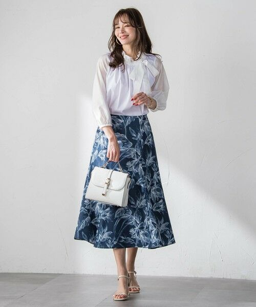 Viaggio Blu / ビアッジョブルー カットソー | サイドリボンカットソー | 詳細3