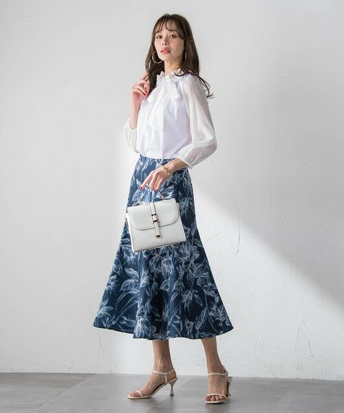 Viaggio Blu / ビアッジョブルー カットソー | サイドリボンカットソー | 詳細4