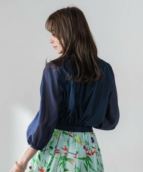 Viaggio Blu / ビアッジョブルー カットソー | サイドリボンカットソー | 詳細7