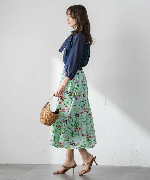 Viaggio Blu / ビアッジョブルー カットソー | サイドリボンカットソー | 詳細9