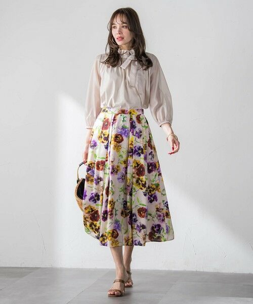 Viaggio Blu / ビアッジョブルー カットソー | サイドリボンカットソー | 詳細19