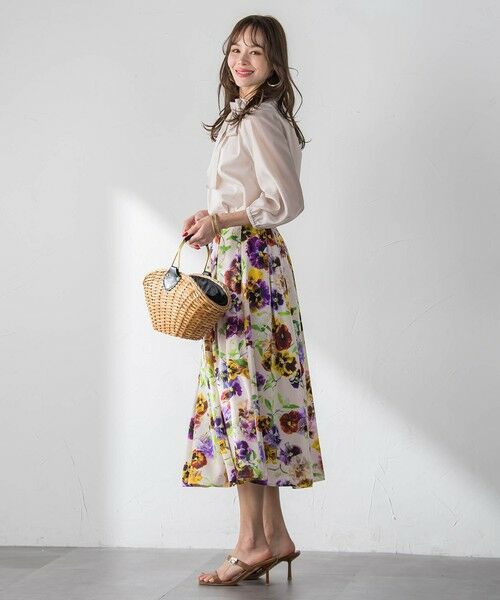 Viaggio Blu / ビアッジョブルー カットソー | サイドリボンカットソー | 詳細20