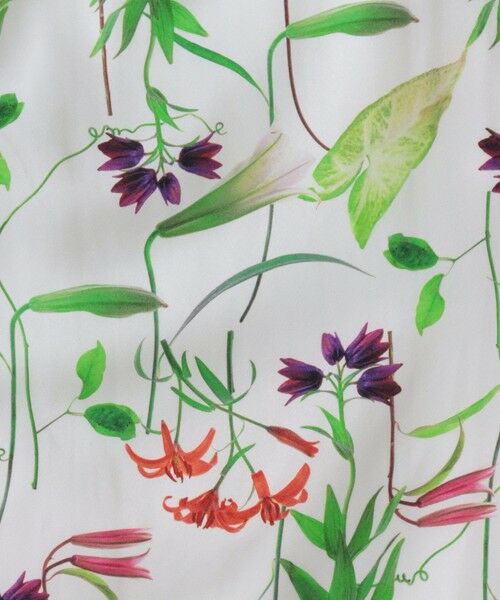 Viaggio Blu / ビアッジョブルー ミニ・ひざ丈スカート | 【KEITA KAWASAKI × Viaggio Bluコラボ】リリープリントスカート | 詳細16