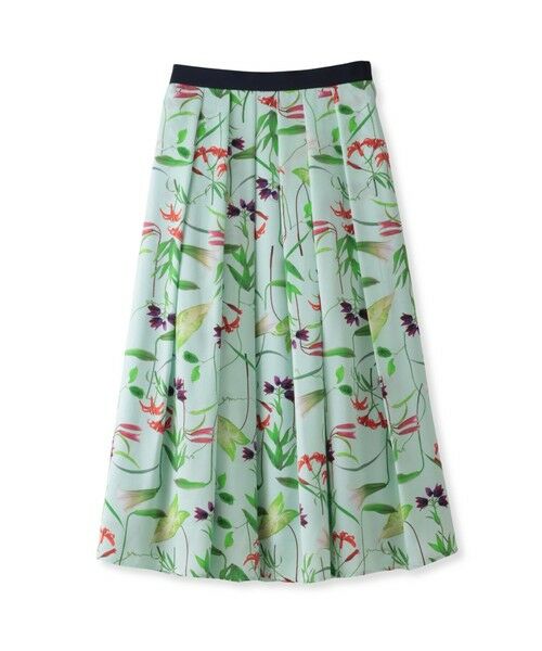 Viaggio Blu / ビアッジョブルー ミニ・ひざ丈スカート | 【KEITA KAWASAKI × Viaggio Bluコラボ】リリープリントスカート | 詳細29