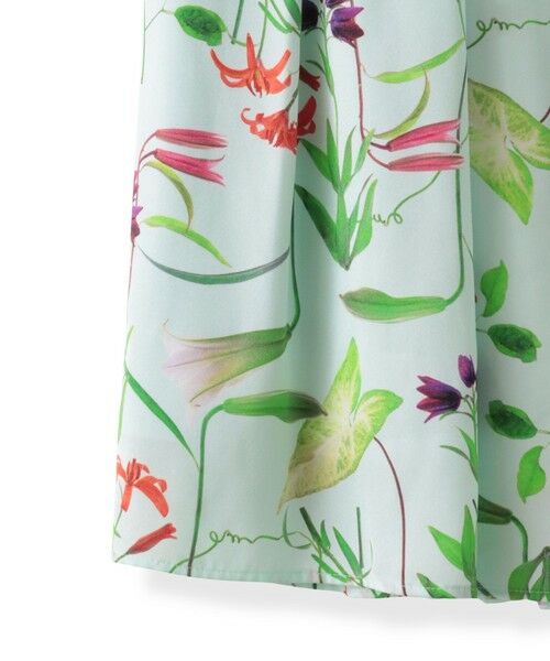 Viaggio Blu / ビアッジョブルー ミニ・ひざ丈スカート | 【KEITA KAWASAKI × Viaggio Bluコラボ】リリープリントスカート | 詳細30