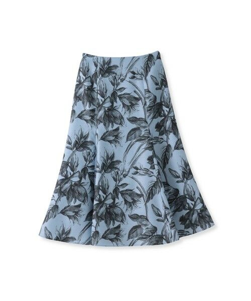 Viaggio Blu / ビアッジョブルー ミニ・ひざ丈スカート | 【WEB限定カラーあり】リネンライクフラワースカート | 詳細23