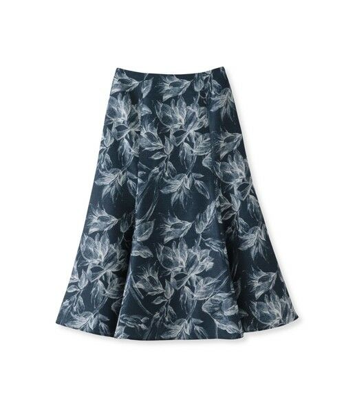 Viaggio Blu / ビアッジョブルー ミニ・ひざ丈スカート | 【WEB限定カラーあり】リネンライクフラワースカート | 詳細24