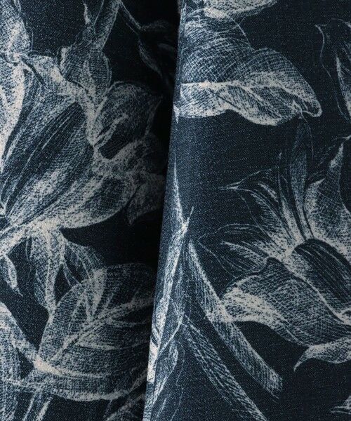 Viaggio Blu / ビアッジョブルー ミニ・ひざ丈スカート | 【WEB限定カラーあり】リネンライクフラワースカート | 詳細26