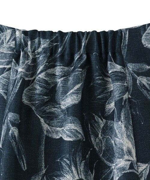 Viaggio Blu / ビアッジョブルー ミニ・ひざ丈スカート | 【WEB限定カラーあり】リネンライクフラワースカート | 詳細29