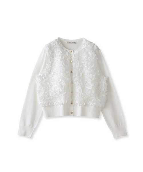 Viaggio Blu / ビアッジョブルー カーディガン・ボレロ | フラワーチュールドッキングカーディガン | 詳細9