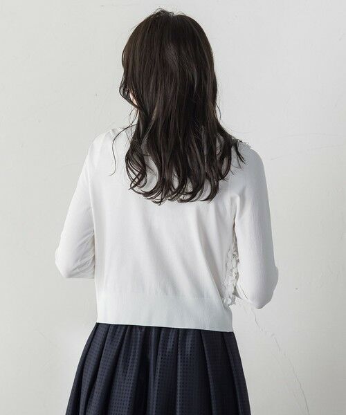 Viaggio Blu / ビアッジョブルー カーディガン・ボレロ | フラワーチュールドッキングカーディガン | 詳細3