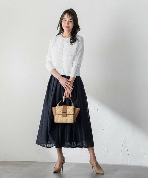 Viaggio Blu / ビアッジョブルー カーディガン・ボレロ | フラワーチュールドッキングカーディガン | 詳細5