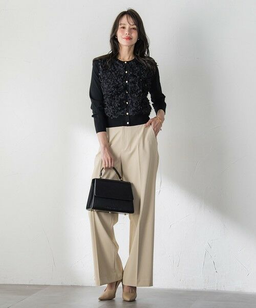 Viaggio Blu / ビアッジョブルー カーディガン・ボレロ | フラワーチュールドッキングカーディガン | 詳細15