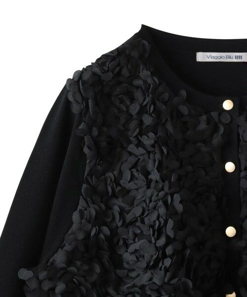 Viaggio Blu / ビアッジョブルー カーディガン・ボレロ | フラワーチュールドッキングカーディガン | 詳細20
