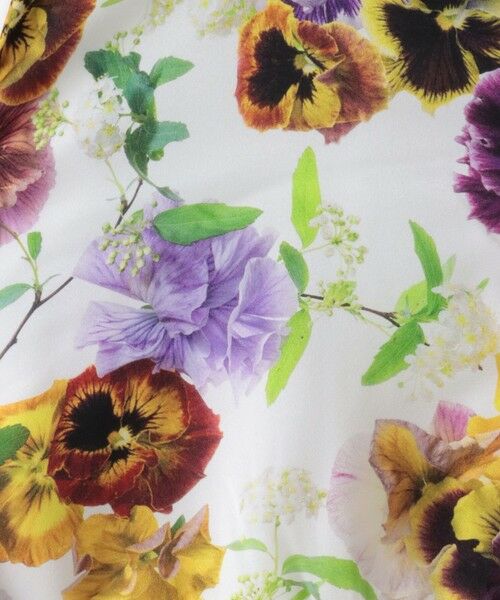 Viaggio Blu / ビアッジョブルー カーディガン・ボレロ | 【KEITA KAWASAKI × Viaggio Bluコラボ】パンジープリントカーディガン | 詳細8