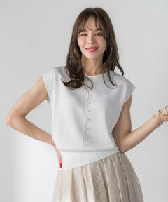 Viaggio Blu / ビアッジョブルー ニット・セーター | LUCINDA前後2wayパールニット