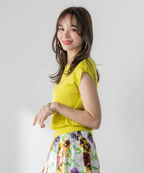 Viaggio Blu / ビアッジョブルー ニット・セーター | LUCINDA前後2wayパールニット | 詳細19