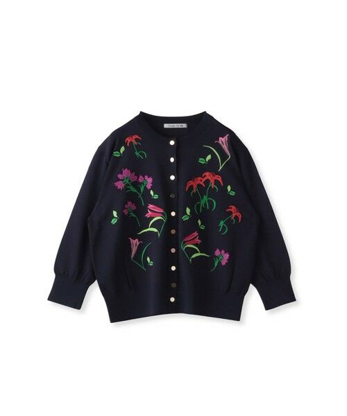 Viaggio Blu / ビアッジョブルー カーディガン・ボレロ | 【KEITA KAWASAKI × Viaggio Bluコラボ】リリー刺繍カーディガン | 詳細21