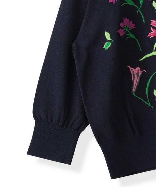 Viaggio Blu / ビアッジョブルー カーディガン・ボレロ | 【KEITA KAWASAKI × Viaggio Bluコラボ】リリー刺繍カーディガン | 詳細24