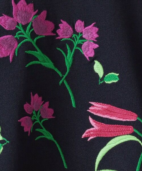 Viaggio Blu / ビアッジョブルー カーディガン・ボレロ | 【KEITA KAWASAKI × Viaggio Bluコラボ】リリー刺繍カーディガン | 詳細27