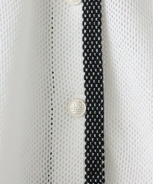 Viaggio Blu / ビアッジョブルー カーディガン・ボレロ | メッシュスパンコールニットカーディガン | 詳細8