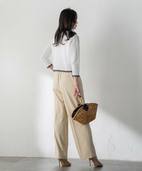 Viaggio Blu / ビアッジョブルー カーディガン・ボレロ | メッシュスパンコールニットカーディガン | 詳細5