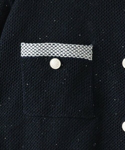 Viaggio Blu / ビアッジョブルー カーディガン・ボレロ | メッシュスパンコールニットカーディガン | 詳細19